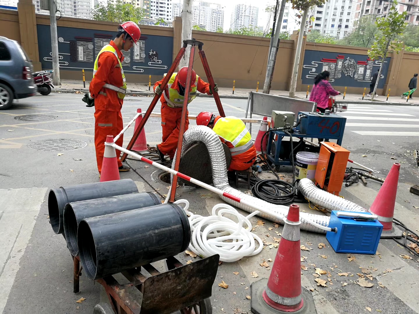 非開挖管道修復和置換管道